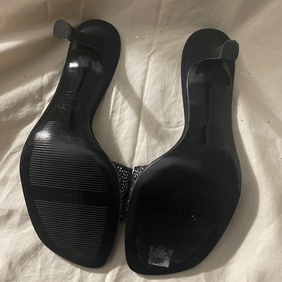 NEW Stuart Weitzman leopard print crystal studded heel sandals - Picture 3 of 4